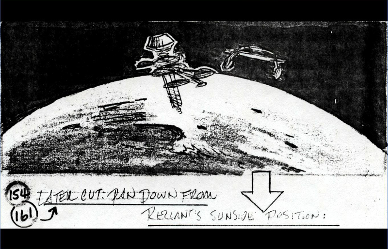 Illustration for article titled Original Star Trek II: Wrath Of Khan VFX Storyboards Are A Visual Feast